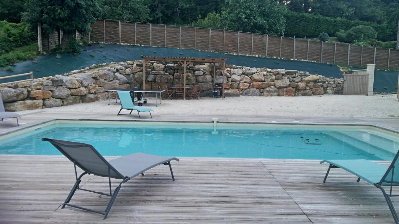 Lou Chastel, Demeure Perigourdine Climatisee Avec Piscine Privee Et Chauffee La Bachellerie Buitenkant foto